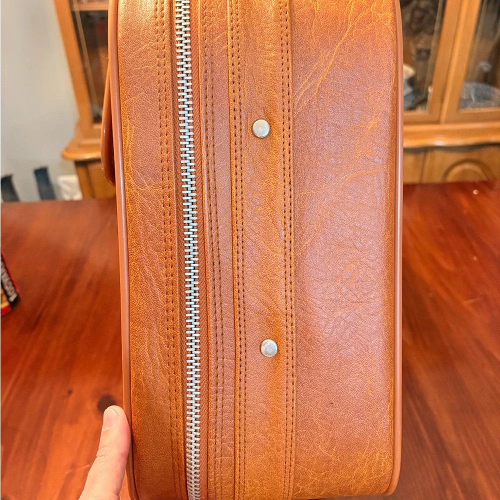 Men's Vintage Leather Travel Bag
